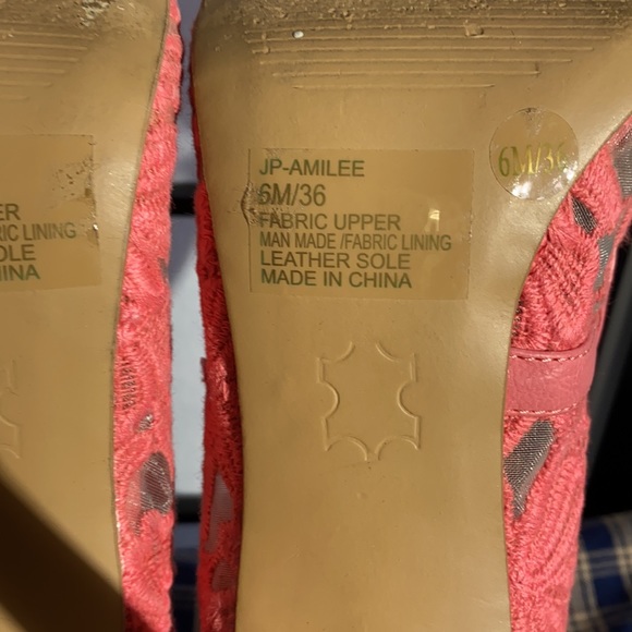 Jessica Simpson Heels Size 6 M - Picture 8 of 9